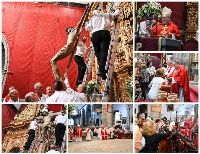 Collage de fotos de la ceremonia/Antonio Alí.